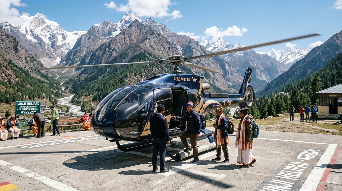 Adi Kailash Tour By Helicopter + Road (4N/5D)