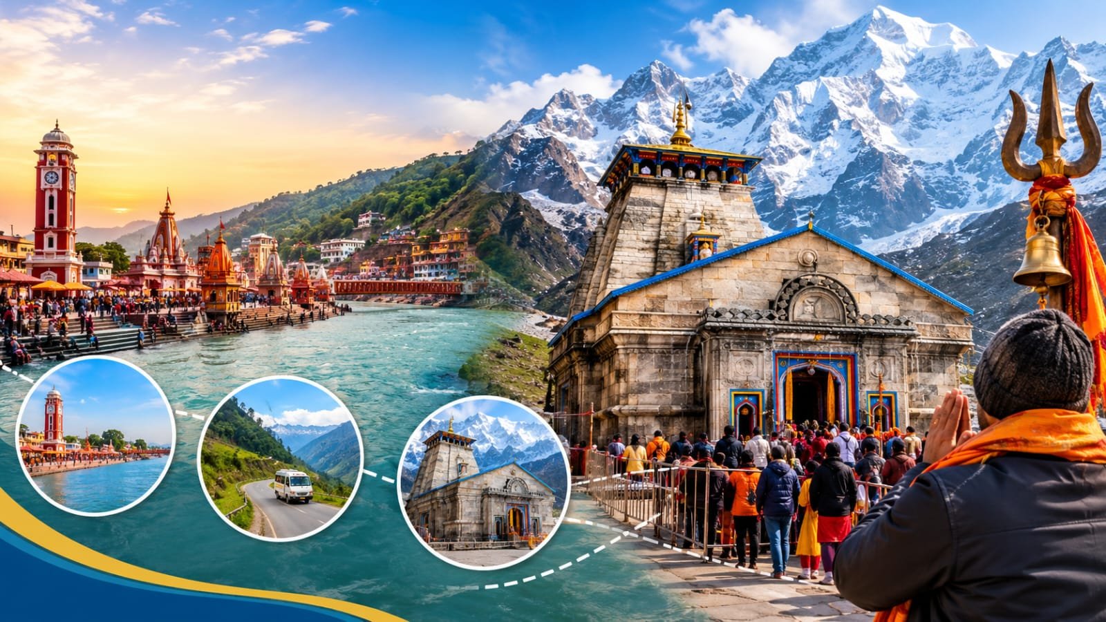 Sacred Kedarnath Ji Yatra from Haridwar (3N/4D)