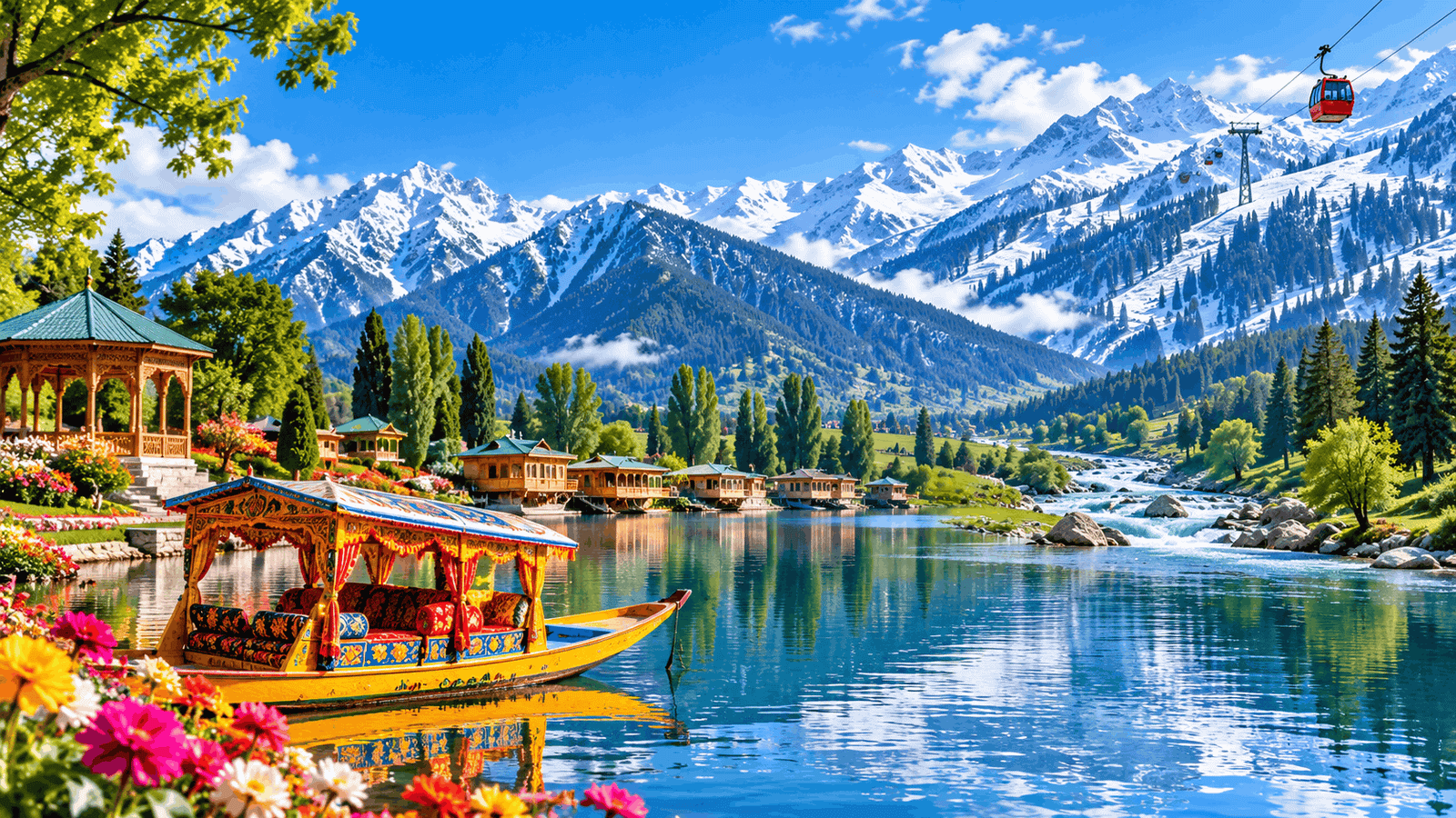 Charming Srinagar Gulmarg Tour