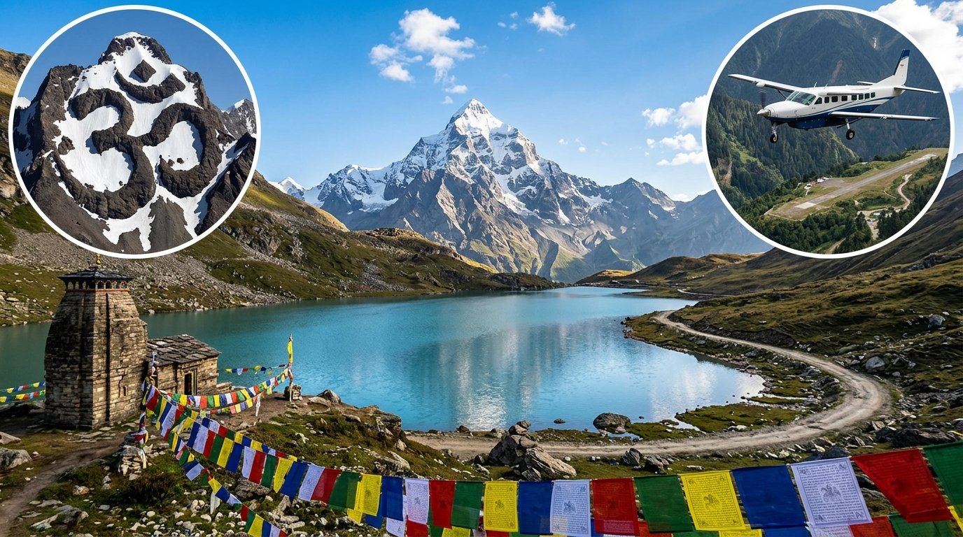 Adi Kailash Tour By Flight + Road (5N/6D)