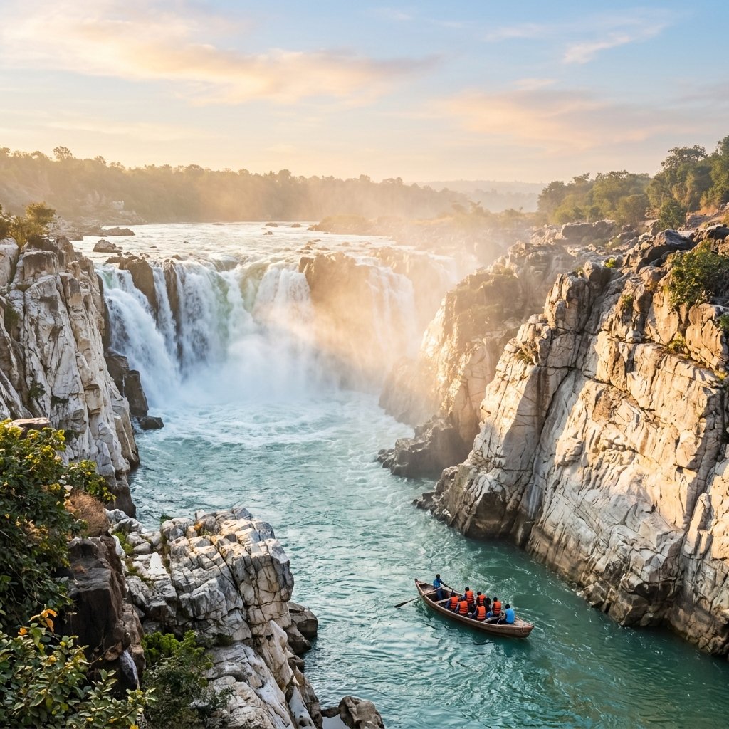 Grand Madhya Pradesh Splendors: Khajuraho, Panna & Bhedaghat Marble Rocks