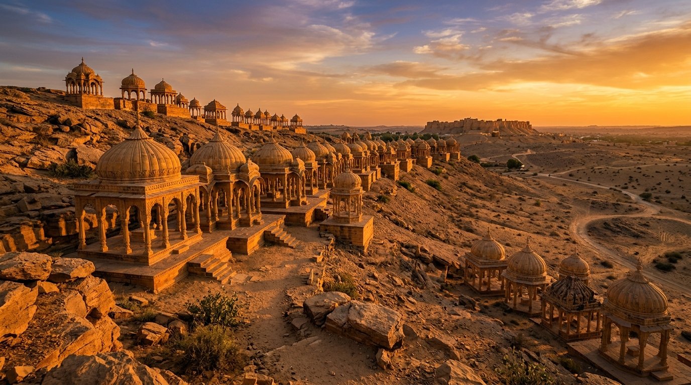 Jaisalmer Desert Glamping, Kuldhara & Bada Bagh Expedition