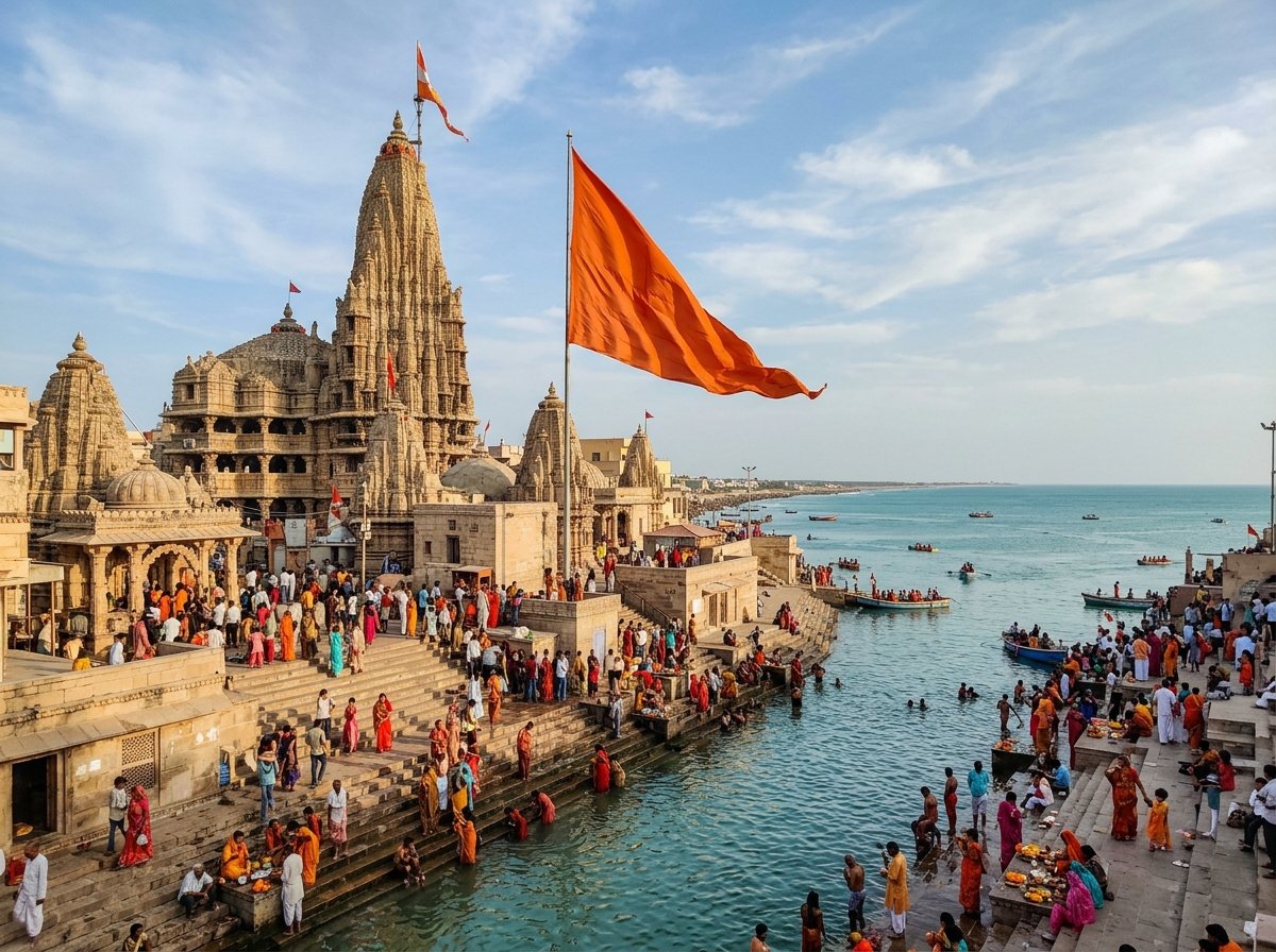 Legends of Saurashtra: Dwarka, Somnath & Sasan Gir Jungle Circuit