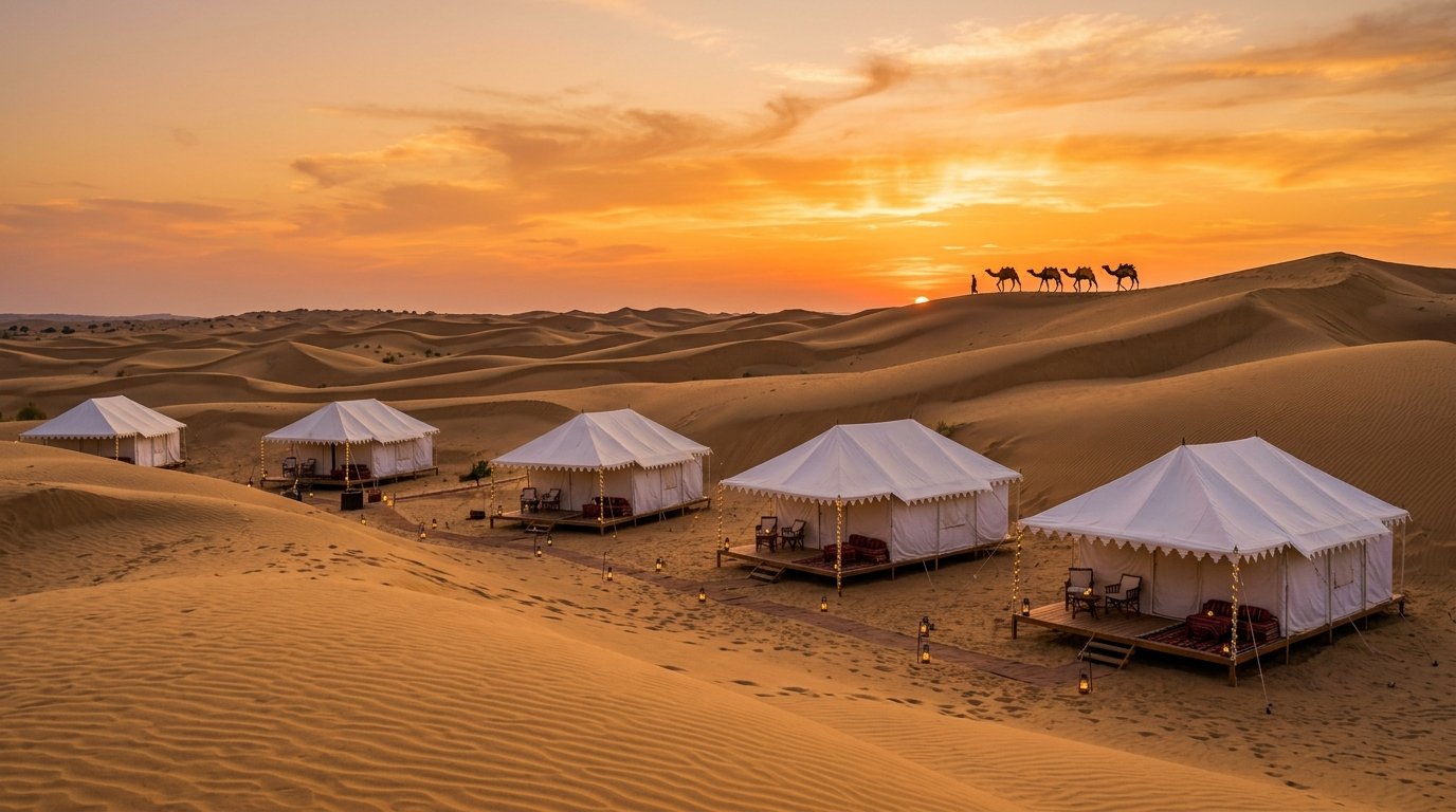 Pushkar Desert Camp & Royal Mela Cultural Experience