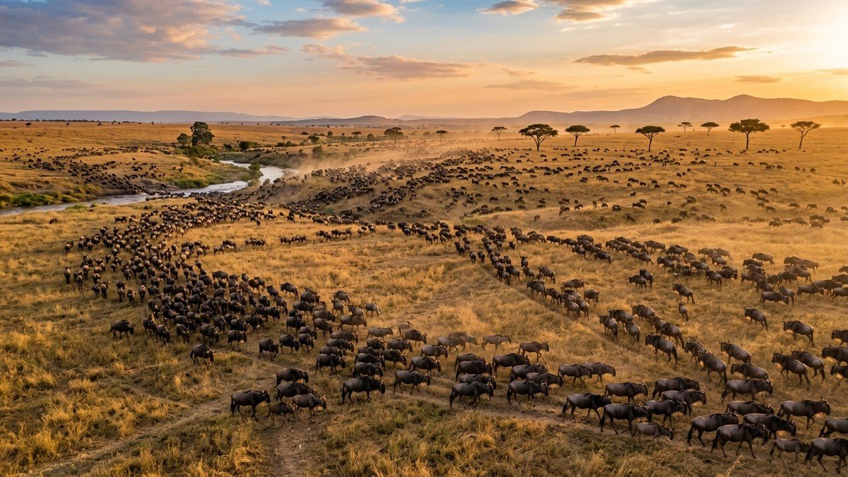 Wildebeest Migration Tour Package: A Kenyan Safari Adventure